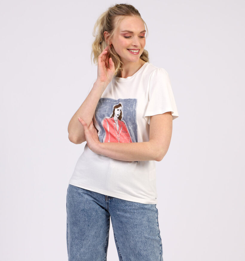 Mexx T-shirt en Blanc (313283)