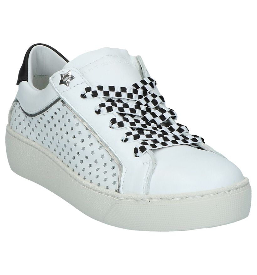 Witte Tommy Hilfiger Iconic Star Sneaker in leer (212695)