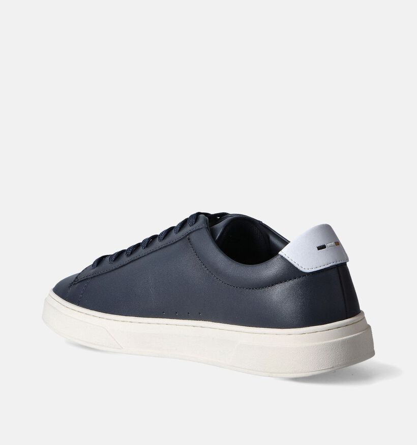 BOSS Kieran Tenn Blauwe Veterschoenen voor heren (349954) - geschikt voor steunzolen