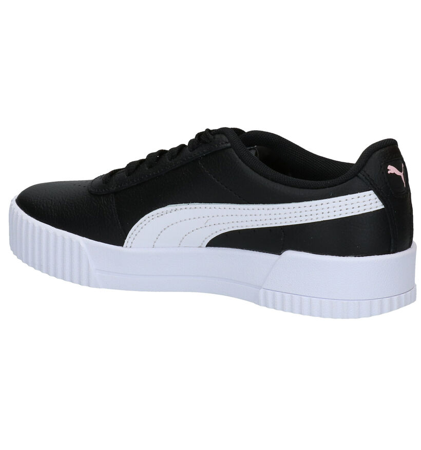 Puma Carina Baskets en Blanc en cuir (276747)