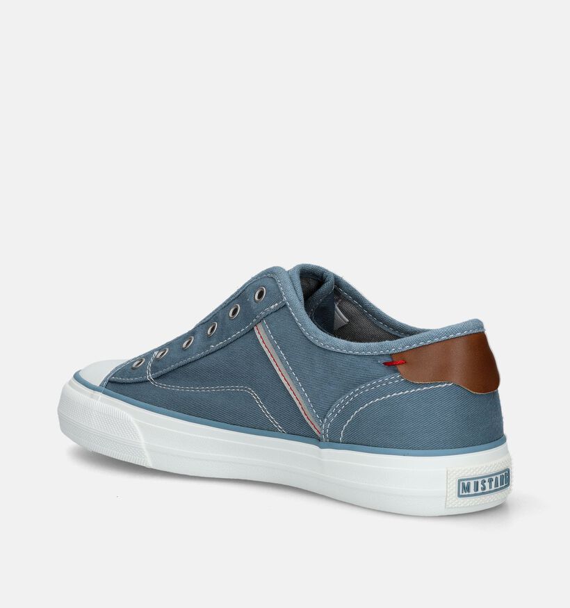 Mustang Blauwe Instappers voor dames (351251)