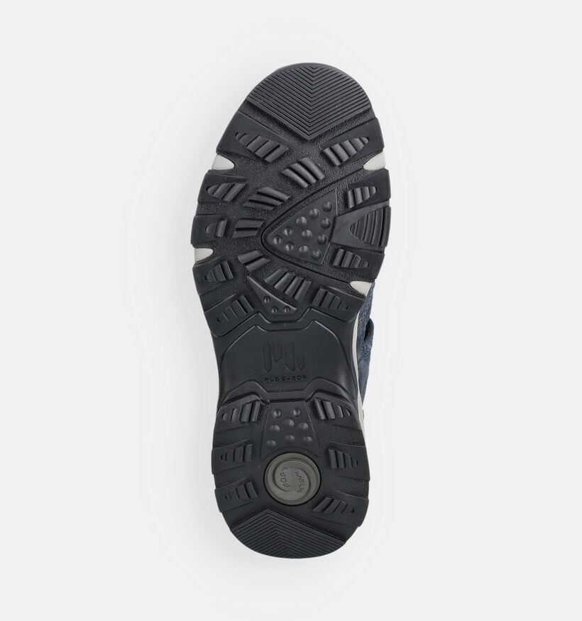 Pius Gabor Sandales en Bleu fonc&eacute; pour hommes (370319) - pour semelles orthop&eacute;diques