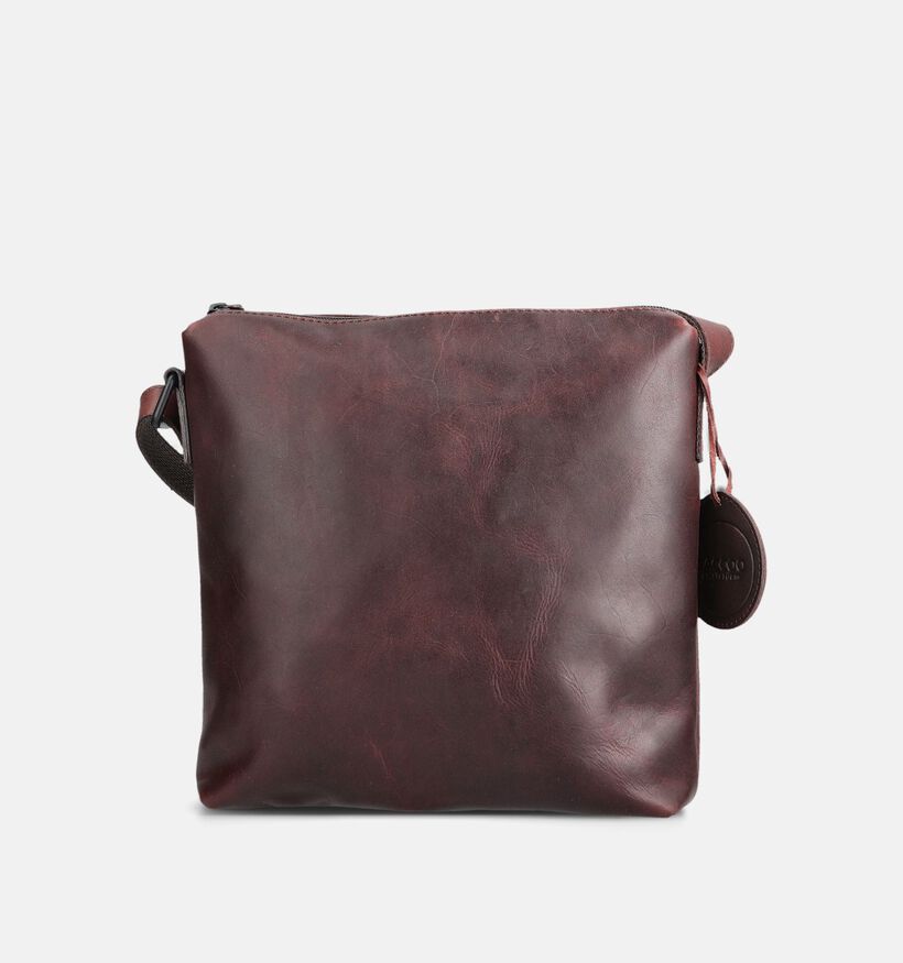Saccoo Tufara Donkerbruine Crossbodytas voor dames (381759)