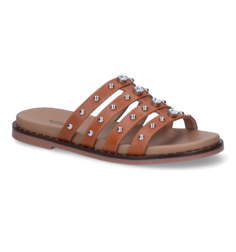 NeroGiardini Cognac Slippers voor dames (307530)