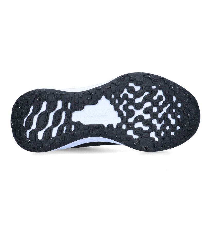 Nike Revolution Baskets en Noir pour filles (325356) - pour semelles orthopédiques