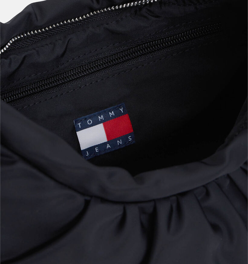 Tommy Hilfiger Icon Charms Zwarte Shoudertas voor dames (375208)
