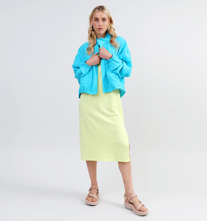 comma casual identity Turquoise Jas voor dames (334426)