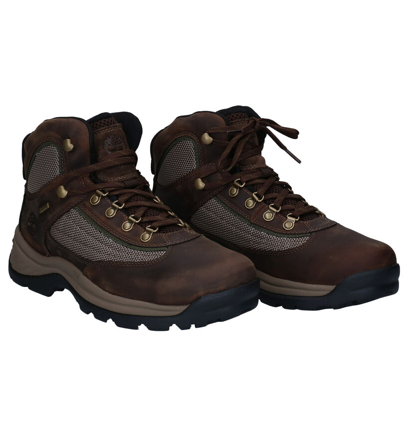Timberland Plymouth Chaussures de randonnée en Brun en cuir (294321)