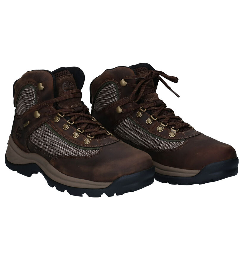 Timberland Plymouth Bruine Wandelschoenen in stof (294321)