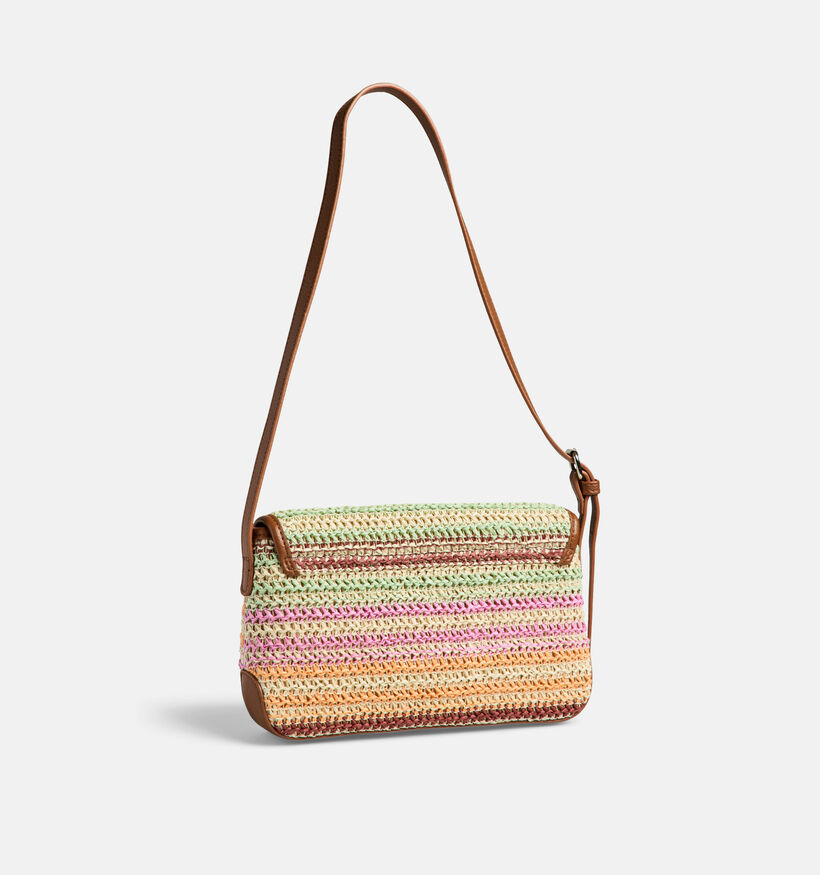 Pieces Kelly Roze Gestreepte Schoudertas voor dames (367125)