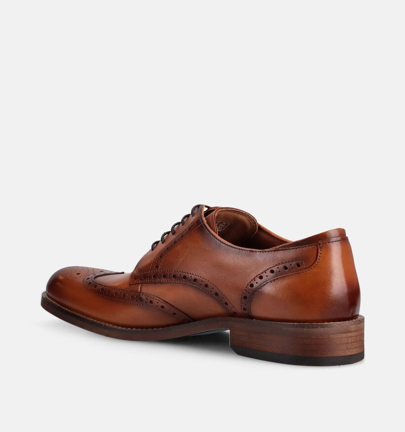 Clarks Craftremi Tip Chaussures classiques en Cognac pour hommes (370693) - pour semelles orthop&eacute;diques