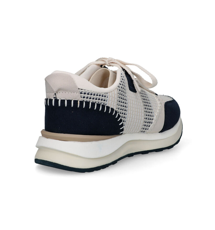 Tamaris Baskets casual en Écru pour femmes (320530) - pour semelles orthopédiques