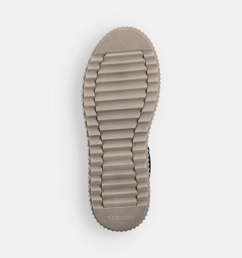 Tamaris Zwarte Sneakers voor dames (360611) - geschikt voor steunzolen