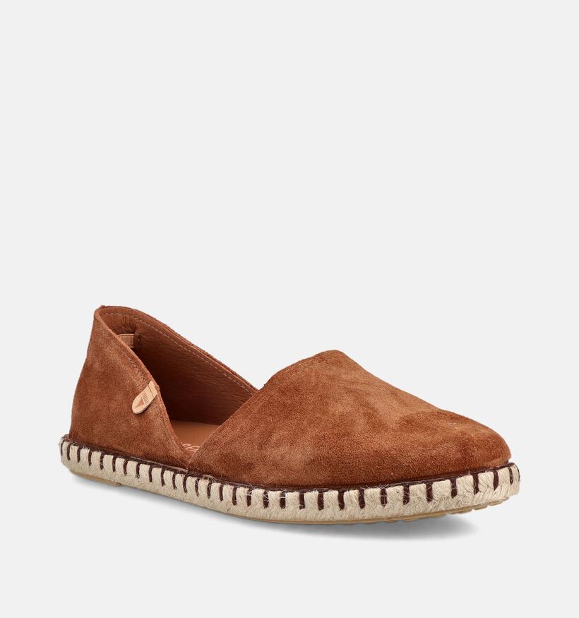 Verbenas Carmen Chaussures &agrave; enfiler en Marron pour femmes (370098)
