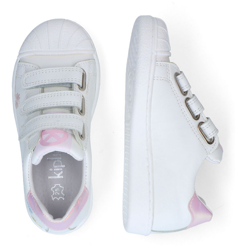 Kipling Hamira 2 Chaussures à velcro en Blanc pour filles (308138) - pour semelles orthopédiques