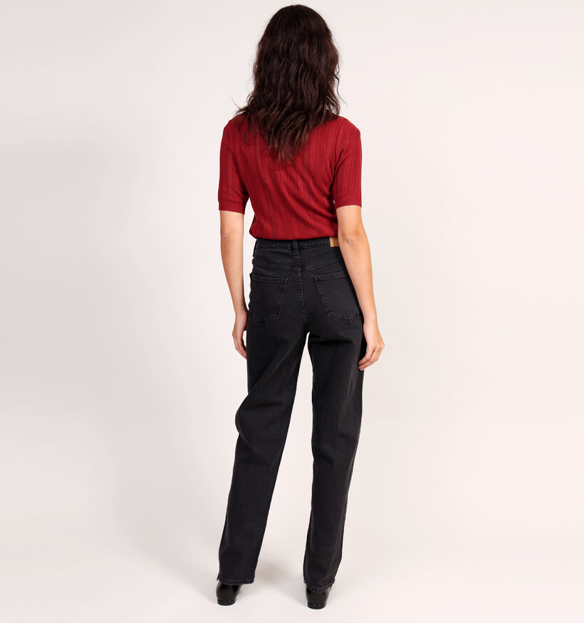 Vero Moda Tessa Zwarte Mom Jeans voor dames (368832)