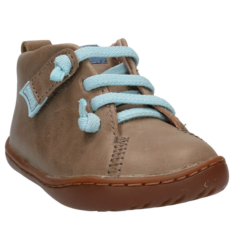 Camper Chaussures hautes en Bleu foncé en cuir (259028)