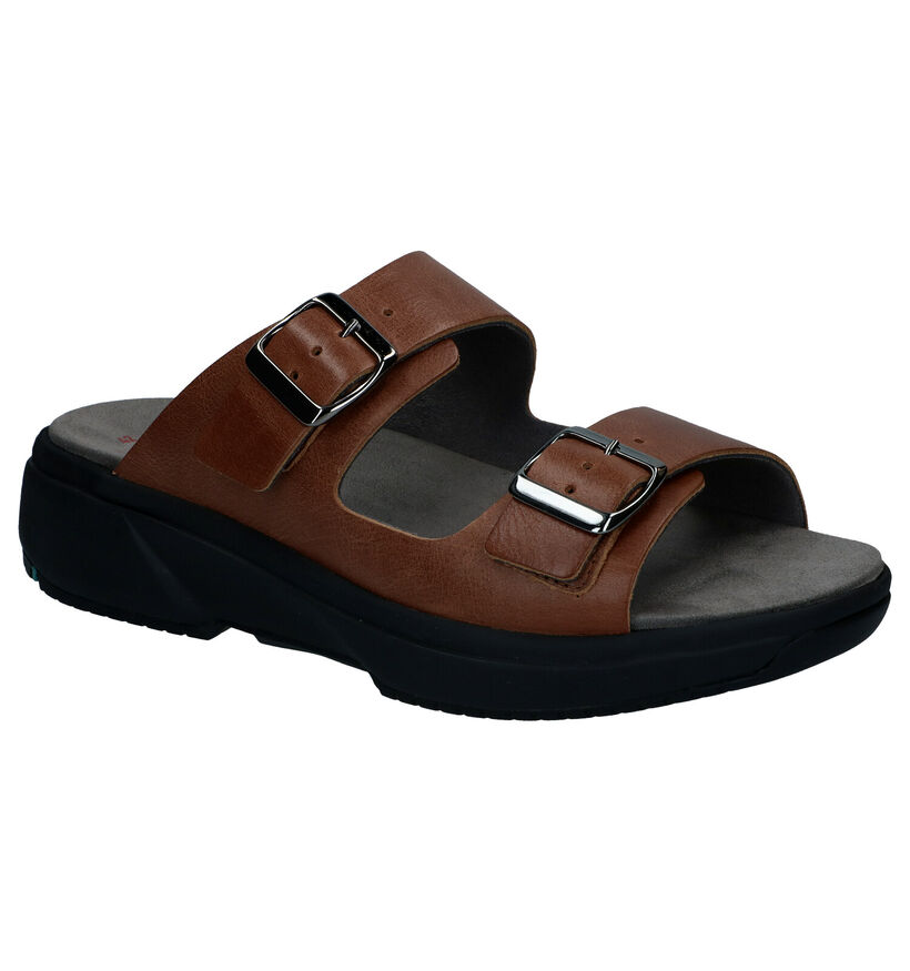 Xsensible Gili Nu-pieds en Cognac en cuir (290314)