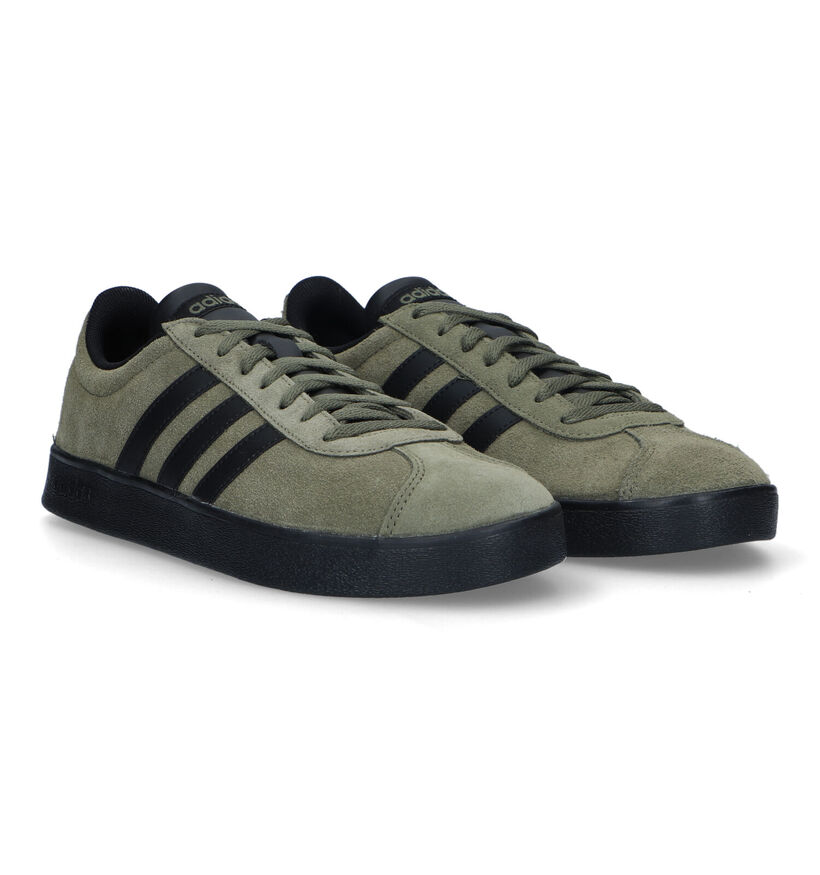 adidas VL Court 2.0 Groene Sneakers voor heren (333568)