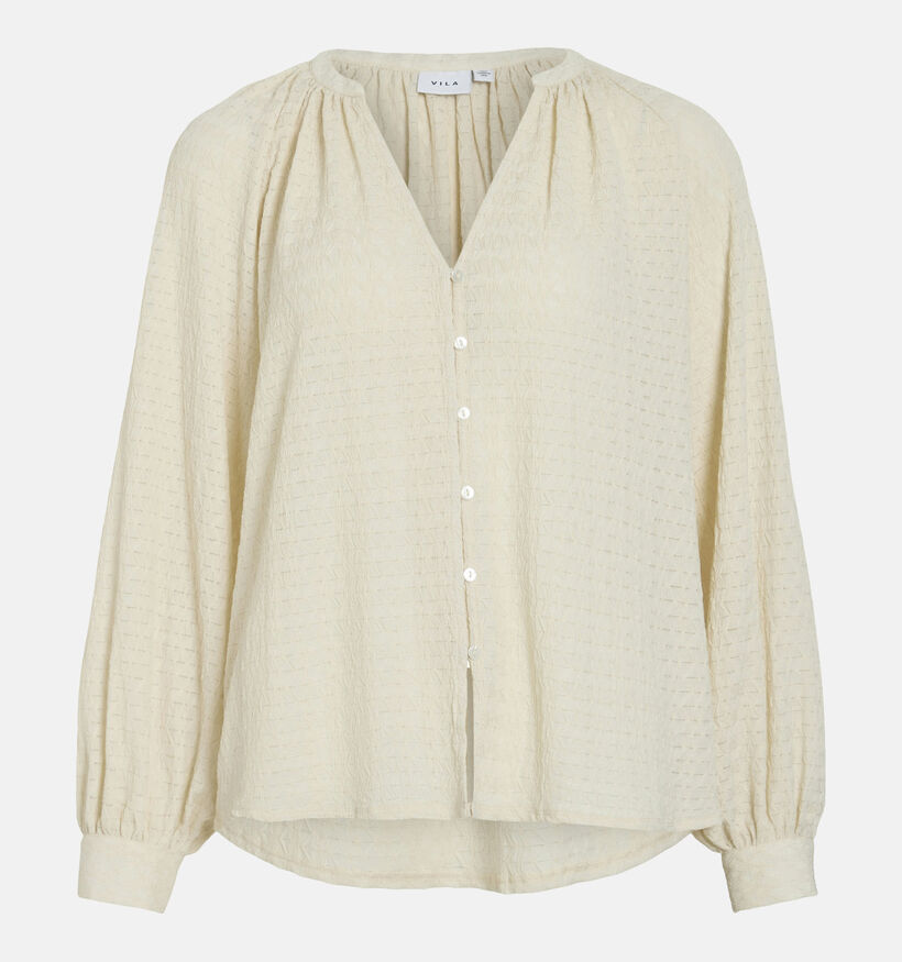 Vila Babera Ecru Blouse voor dames (365581)
