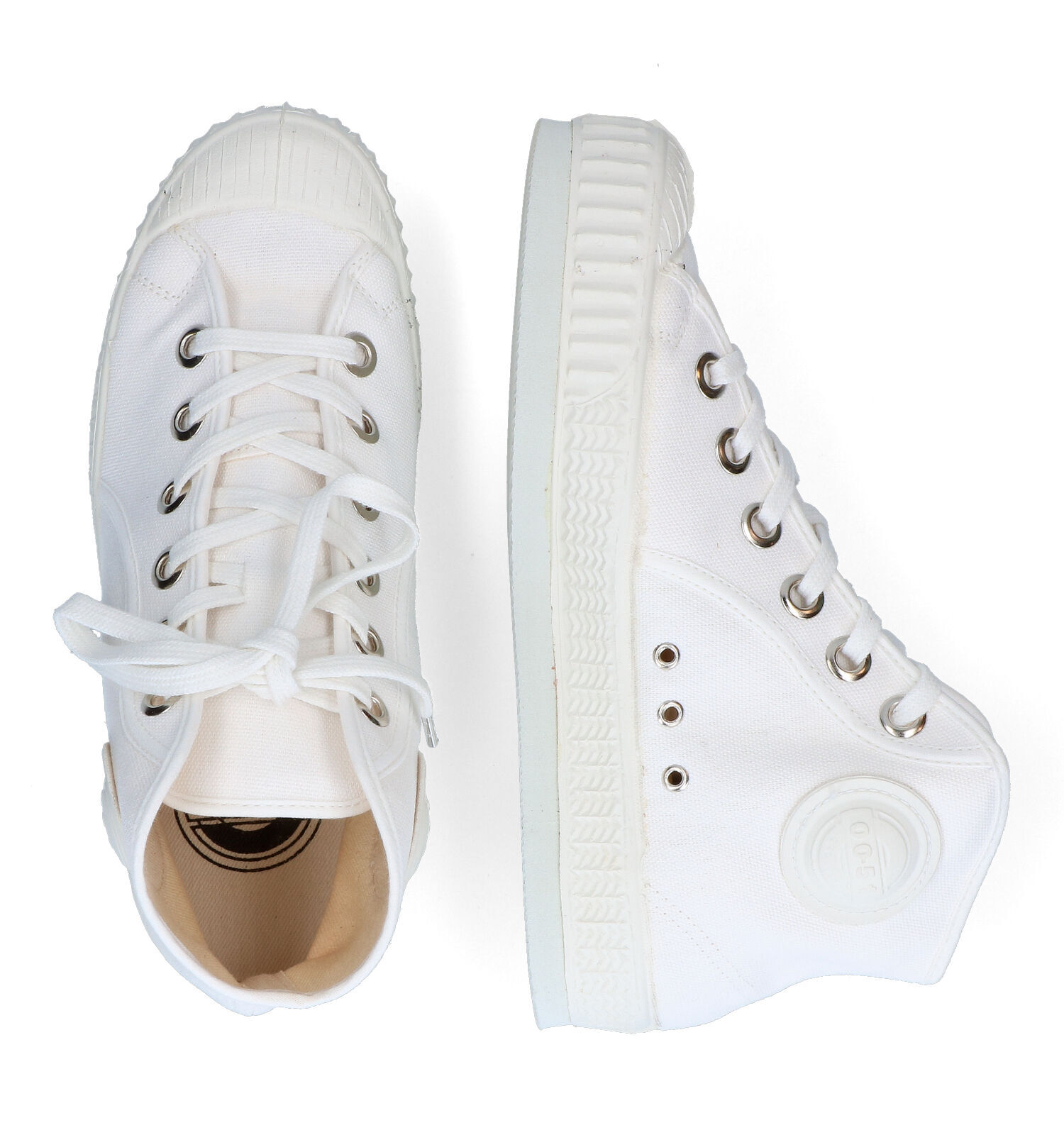 0051 Blanka Witte Sneakers Dames Sneakers Online op TORFS.BE