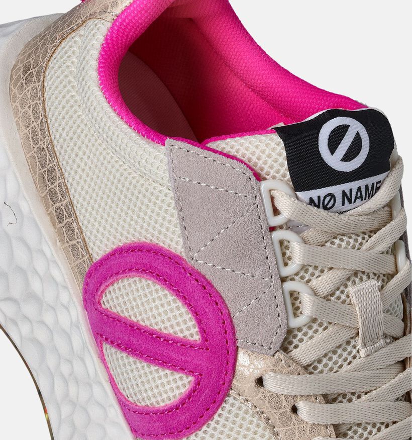 No Name Carter Jogger Baskets en Beige pour femmes (358136) - pour semelles orthopédiques