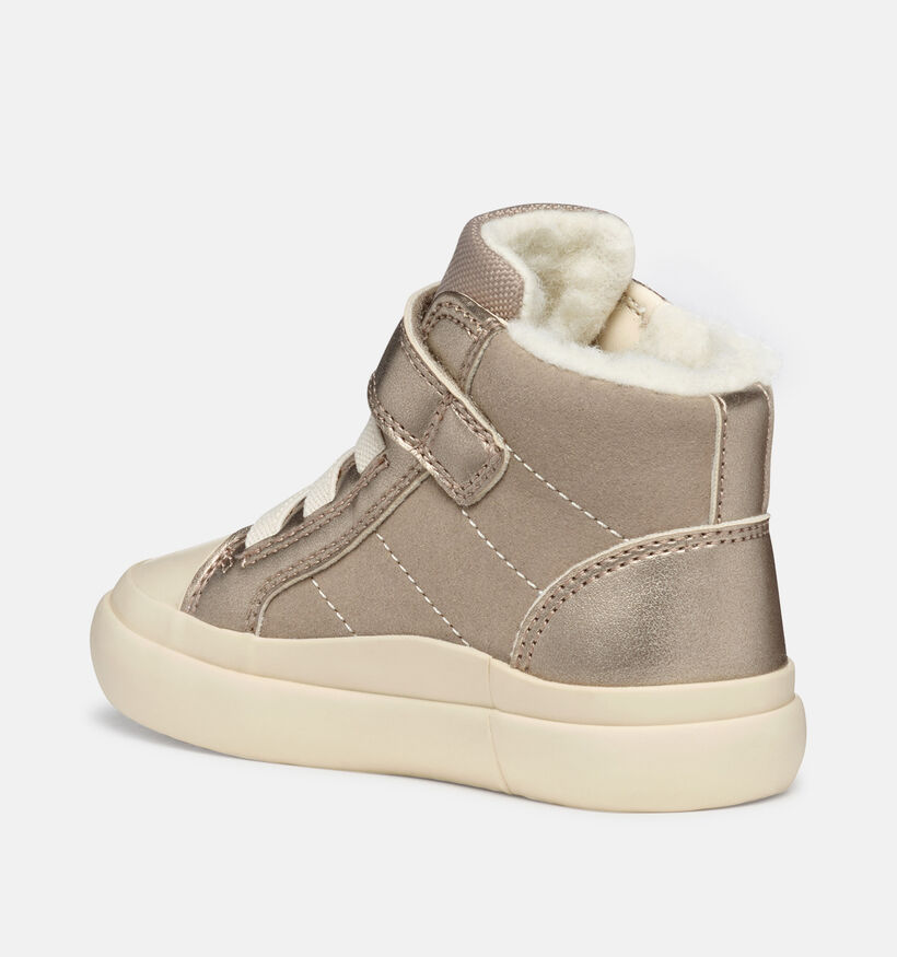 Geox Gisli Gouden Babysneakers voor meisjes (377727) - geschikt voor steunzolen