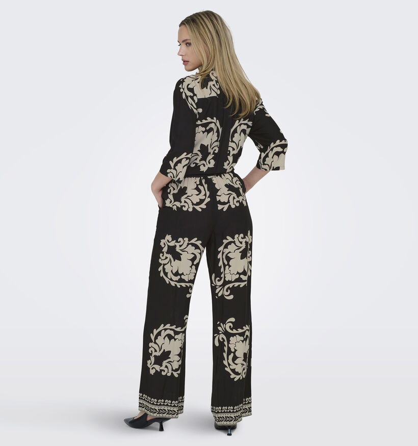 JDY Lange Wijde Broek L32 Zwart voor dames (359127)