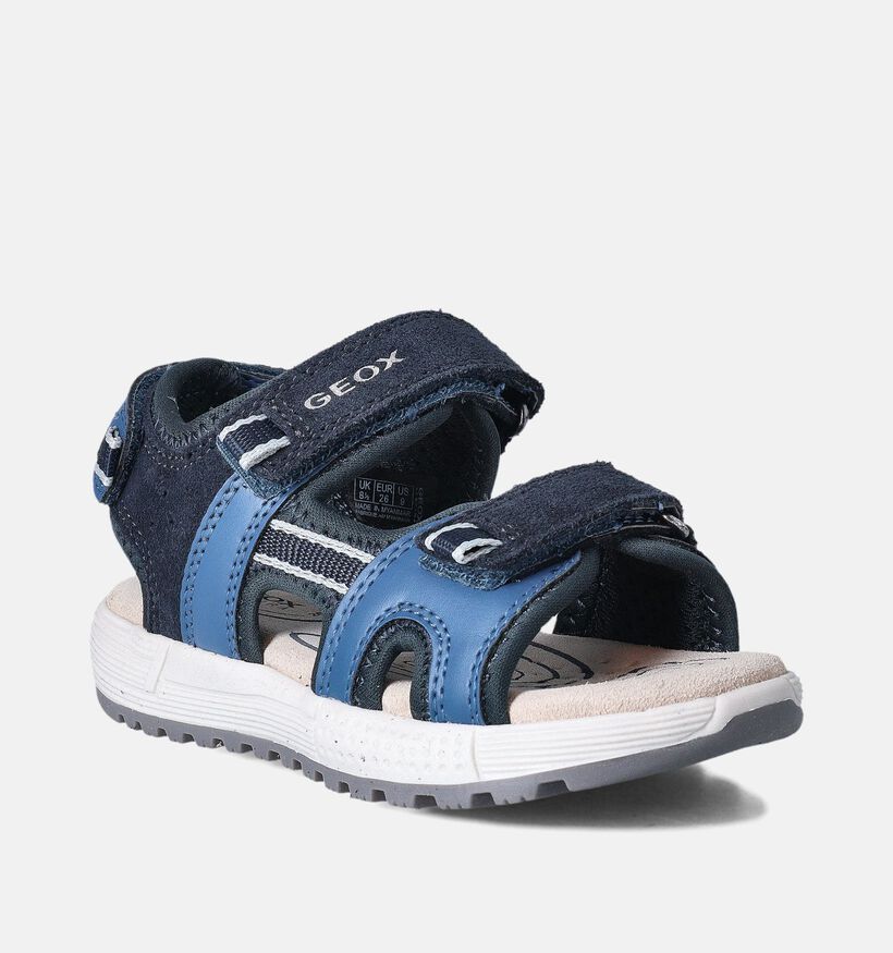 Geox Alben Sandales en Bleu pour garçons (352923)