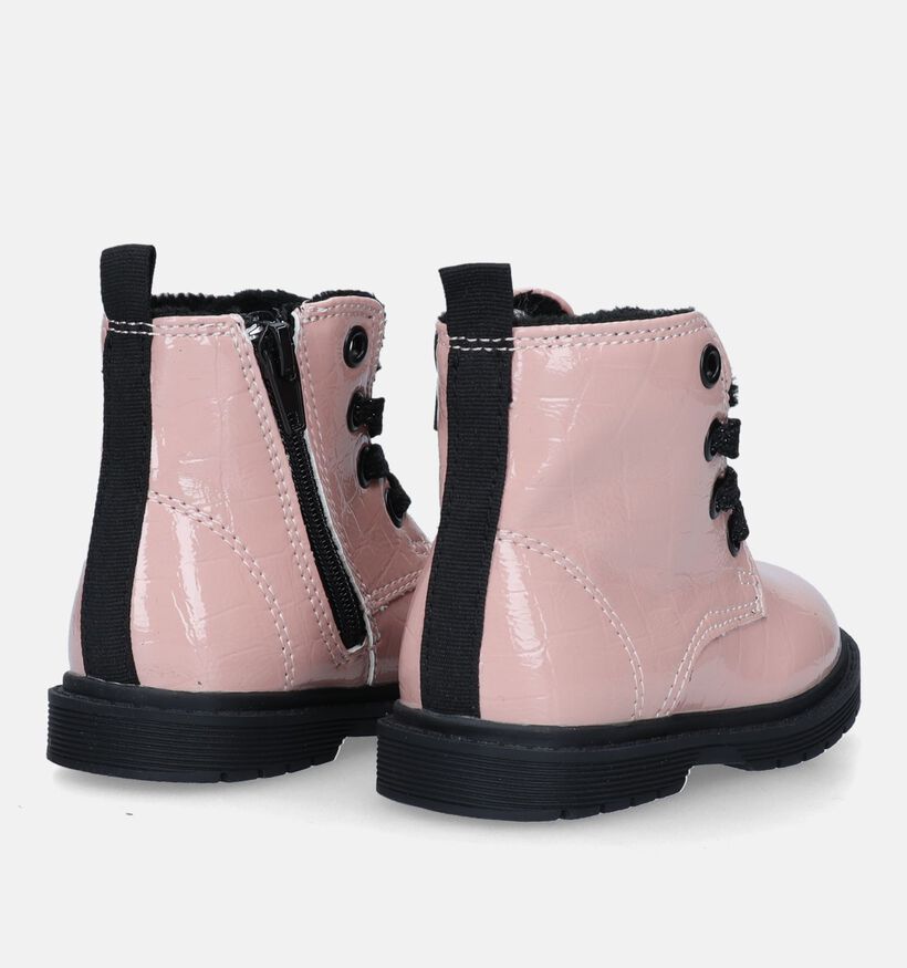 Milo & Mila Boots pour bébé en Rose clair pour filles (329502)