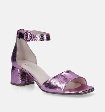 Gabor Comfort Sandalen Goud/Blauw/Roze