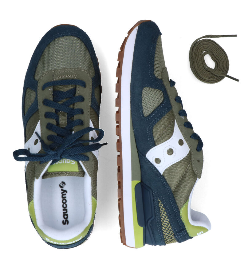 Saucony Shadow Original Baskets en Bleu pour hommes (312533) - pour semelles orthopédiques