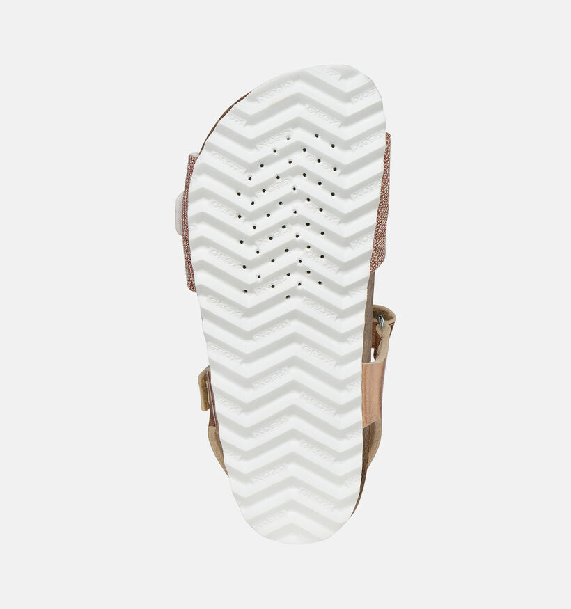 Geox Adriel Ros&eacute; Gouden Sandalen voor meisjes (368877)