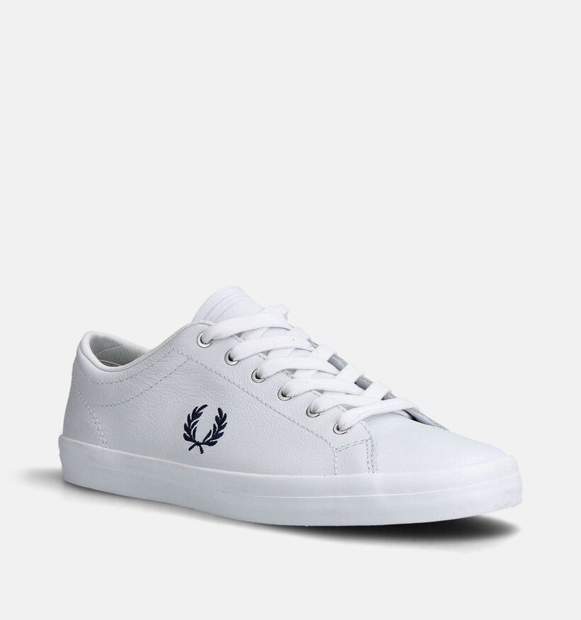 Fred Perry Chaussures à lacets en Blanc pour hommes (358613)
