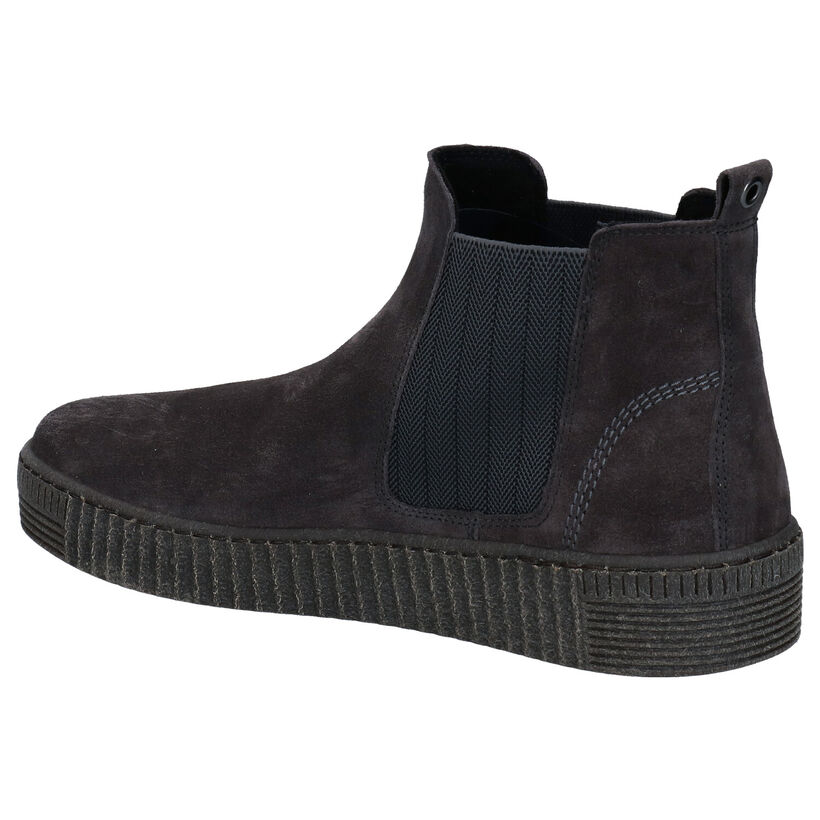 Gabor Best Fitting Bottines en Gris en nubuck (282409)