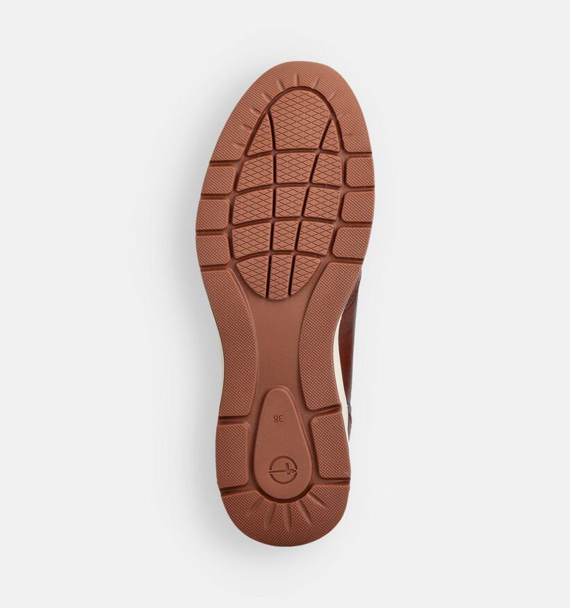 Tamaris Muscat Chaussures à lacets en Cognac pour femmes (360686) - pour semelles orthopédiques