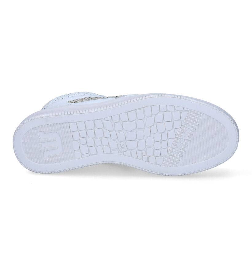 Maruti Mona Witte Hoge Sneakers voor dames (307891) - geschikt voor steunzolen
