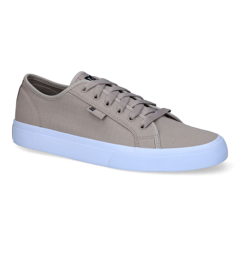 DC Shoes Manual TXSE Baskets en Taupe pour hommes (303942) - pour semelles orthopédiques