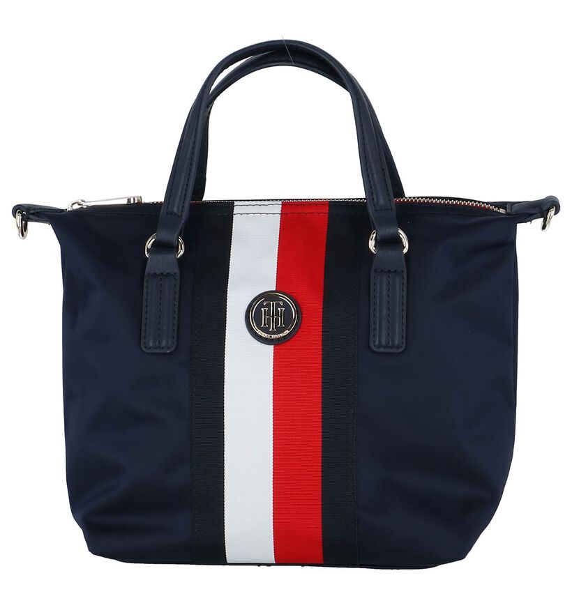 Donkerblauwe Handtas Tommy Hilfiger Poppy Small Tote STP, , pdp