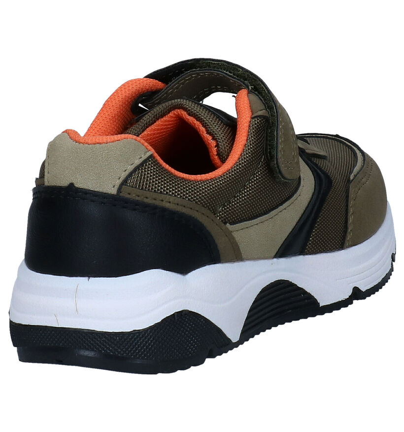 Hampton Bays Kaki Sneakers in kunstleer (297756)