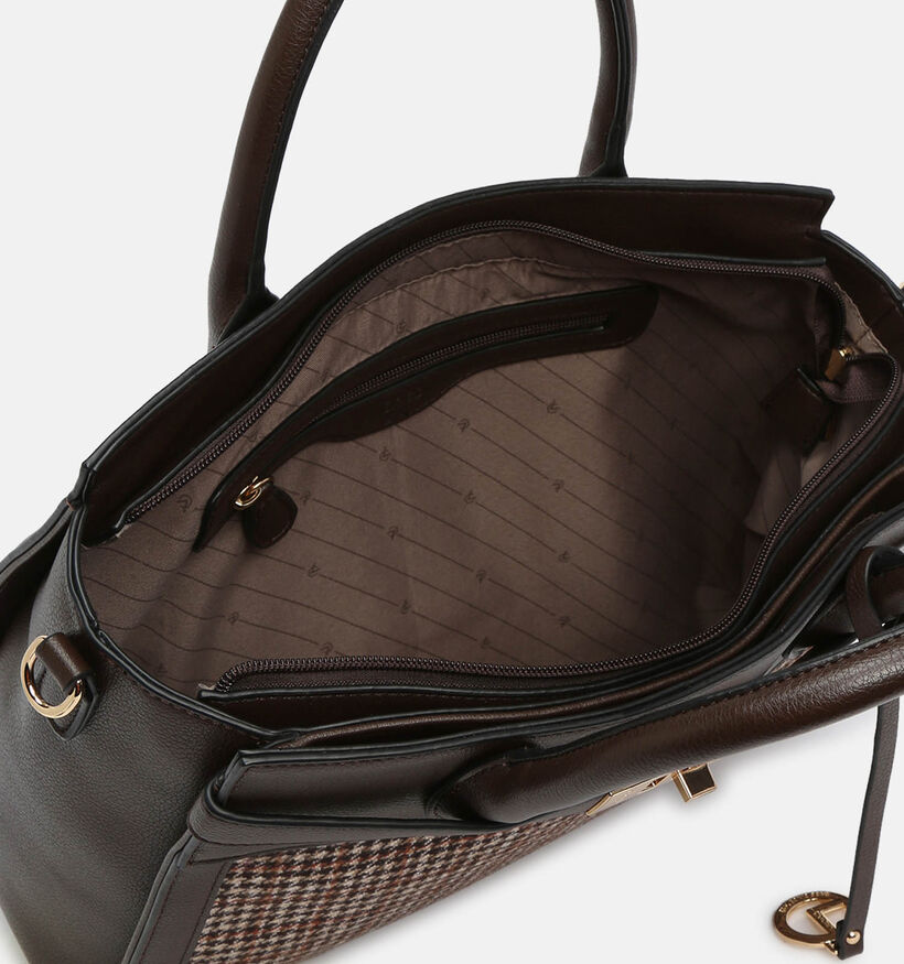 L.Credi Lenette Bruine Handtas voor dames (330779)