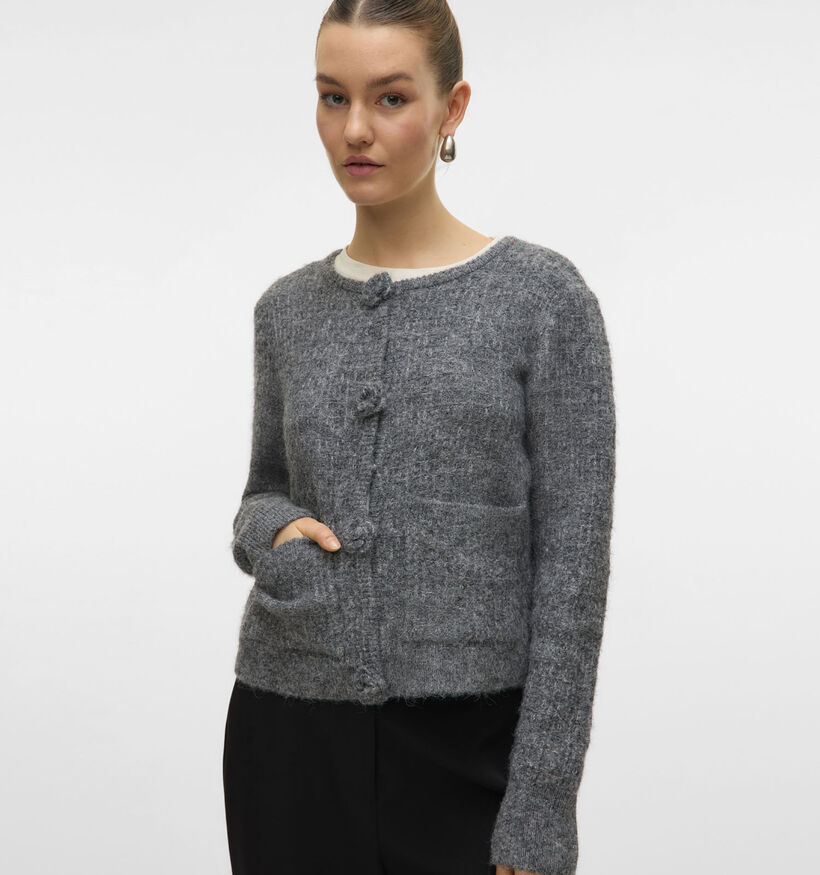 Vero Moda Blossom Grijze Cardigan voor dames (361236)