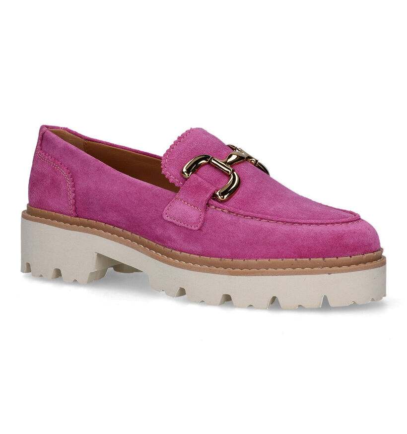 Tango Bee Bold Fuchsia Mocassins voor dames (322570) - geschikt voor steunzolen