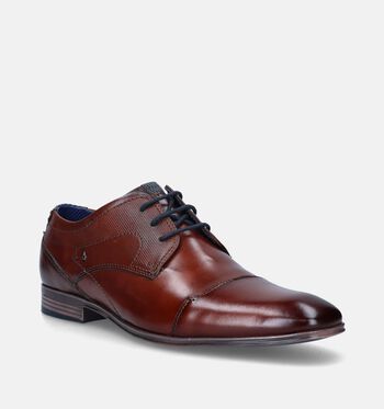 Bugatti Geklede schoenen Cognac
