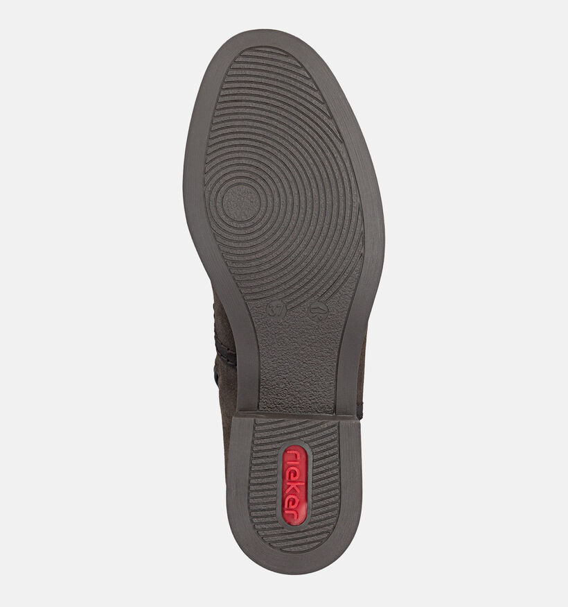 Rieker Bottines motardes en Marron pour femmes (377940) - pour semelles orthop&eacute;diques
