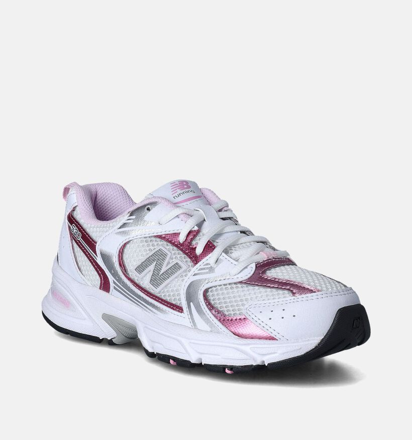New Balance 530 Witte Sneakers voor jongens, meisjes (353446) - geschikt voor steunzolen