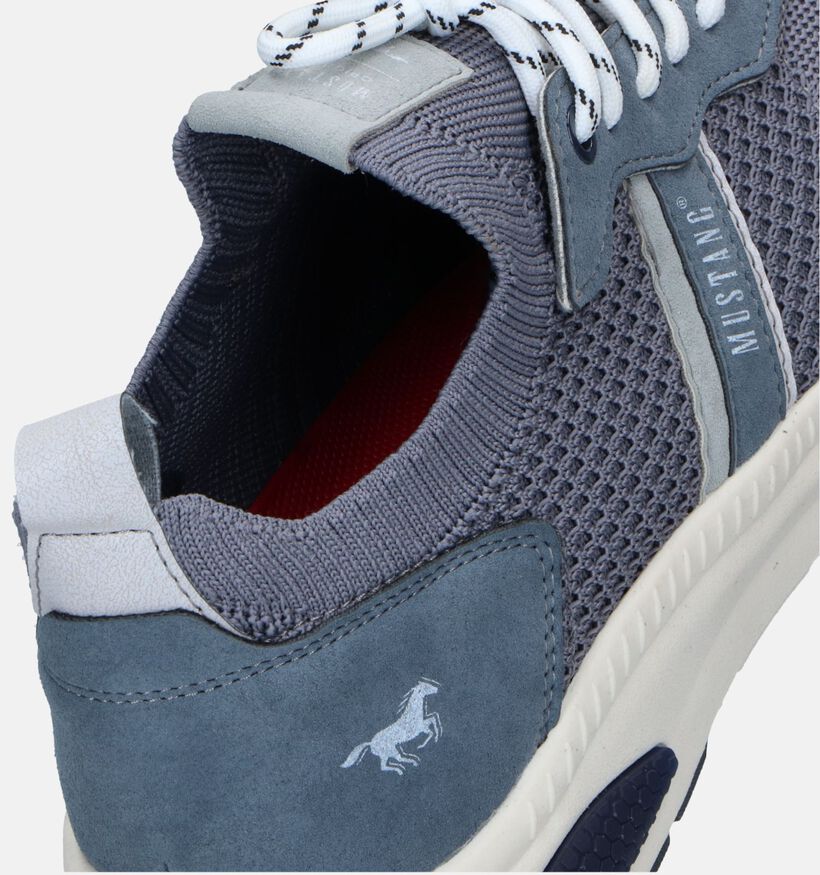 Mustang Chaussures à lacets en Gris pour hommes (338791) - pour semelles orthopédiques