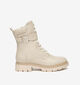 NeroGiardini Taupe Veterboots voor dames (363949)