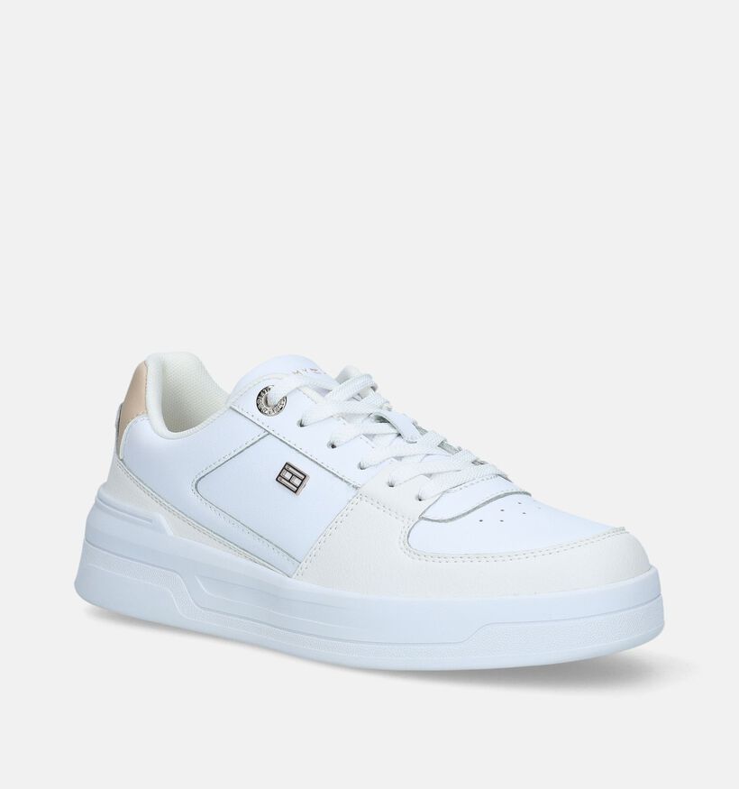 Tommy Hilfiger Essential Witte Sneakers voor dames (334060)