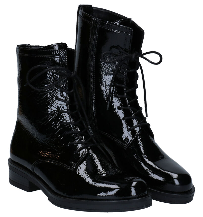 Gabor Best Fitting Bottillons en Noir en cuir (282396)